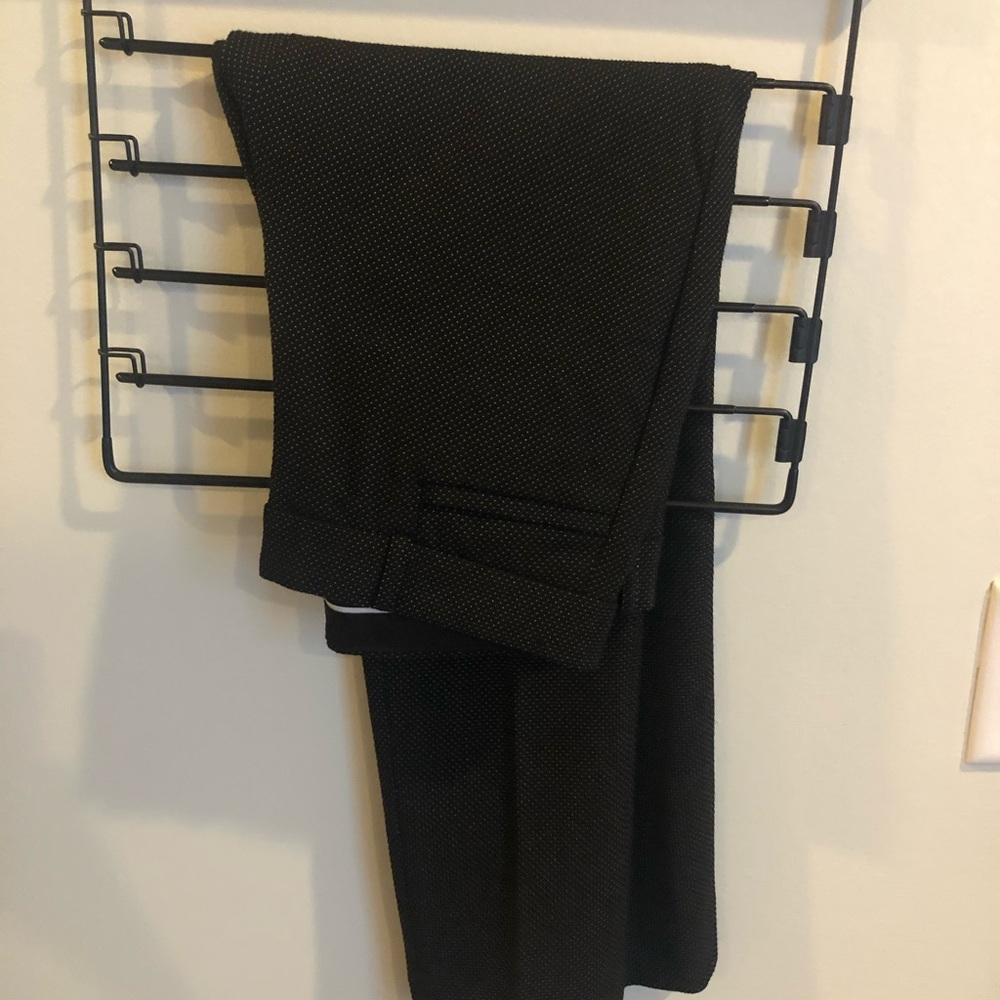 Pin dot ankle pants